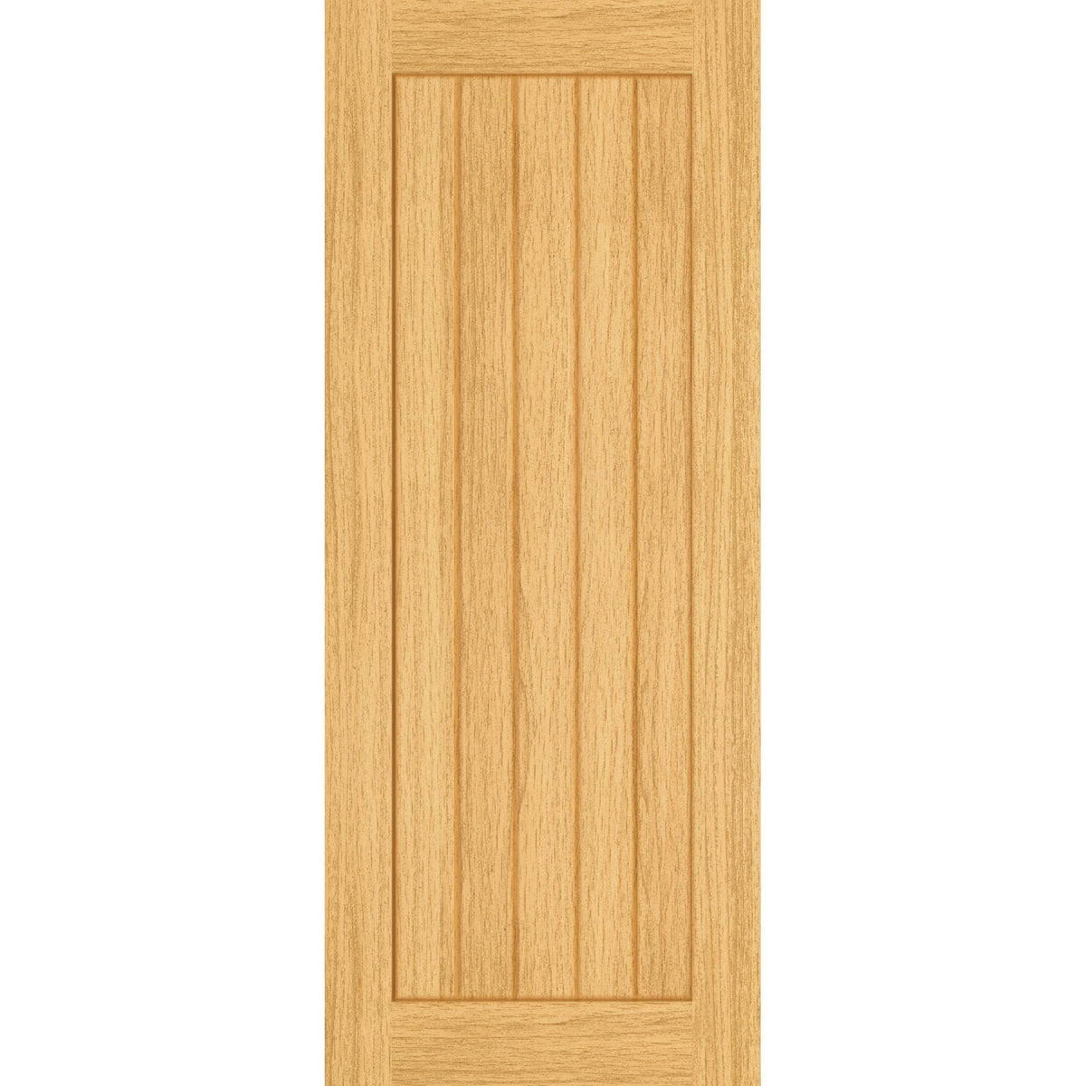 Doors2Floors D2F Suffolk Fully Finished Oak 5P Internal Door D2FPFSUFOAK