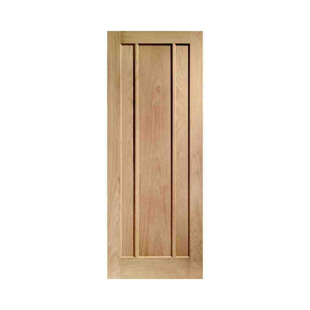 Doors2Floors D2F Worcester Oak 3 Panel Door D2FWOROAK3P