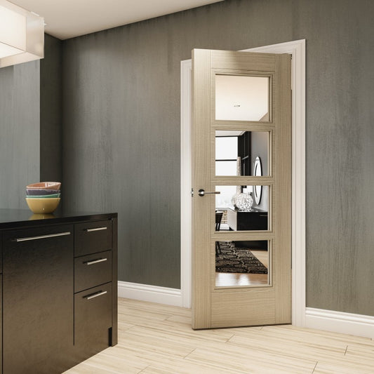 Doors2Floors Montreal Fully Finished Glazed Light Grey Ash (BATCH 1)