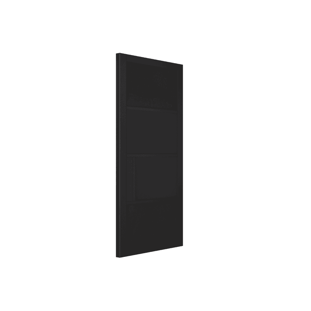 D2F BLACK Harlem Internal Black Door 4P HARLSOL