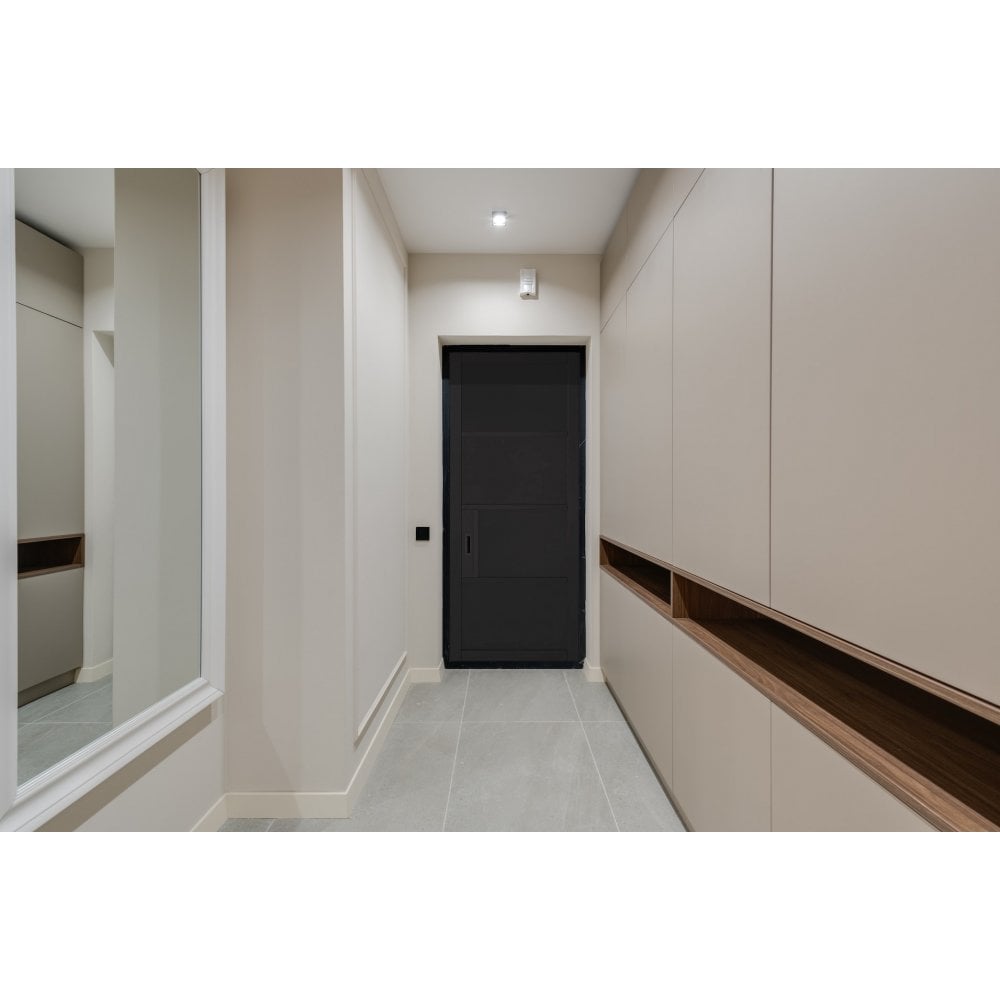 D2F BLACK Harlem Internal Black Door 4P HARLSOL