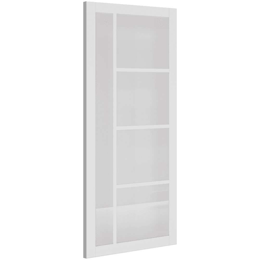 Deanta Brixton White Primed Glazed BRIGWHP