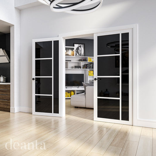 Deanta Brixton White Primed Tinted Glaze BRITGWHP