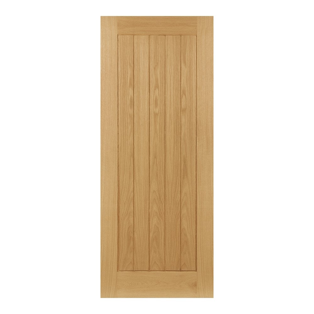 Doors2Floors D2F Suffolk Unfinished Oak 5P Internal Door D2FSUFOAK