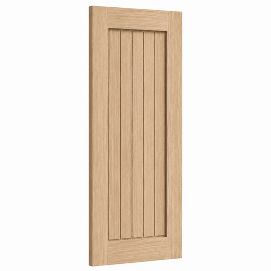 Doors2Floors D2F Welford Genoa Unfinished Internal Oak Door D2FWELOAK