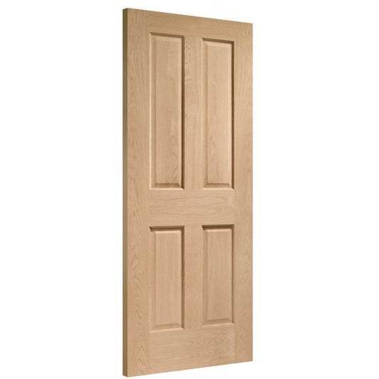 Doors2Floors Victorian 4 Panel Oak Internal Door INTOVIC