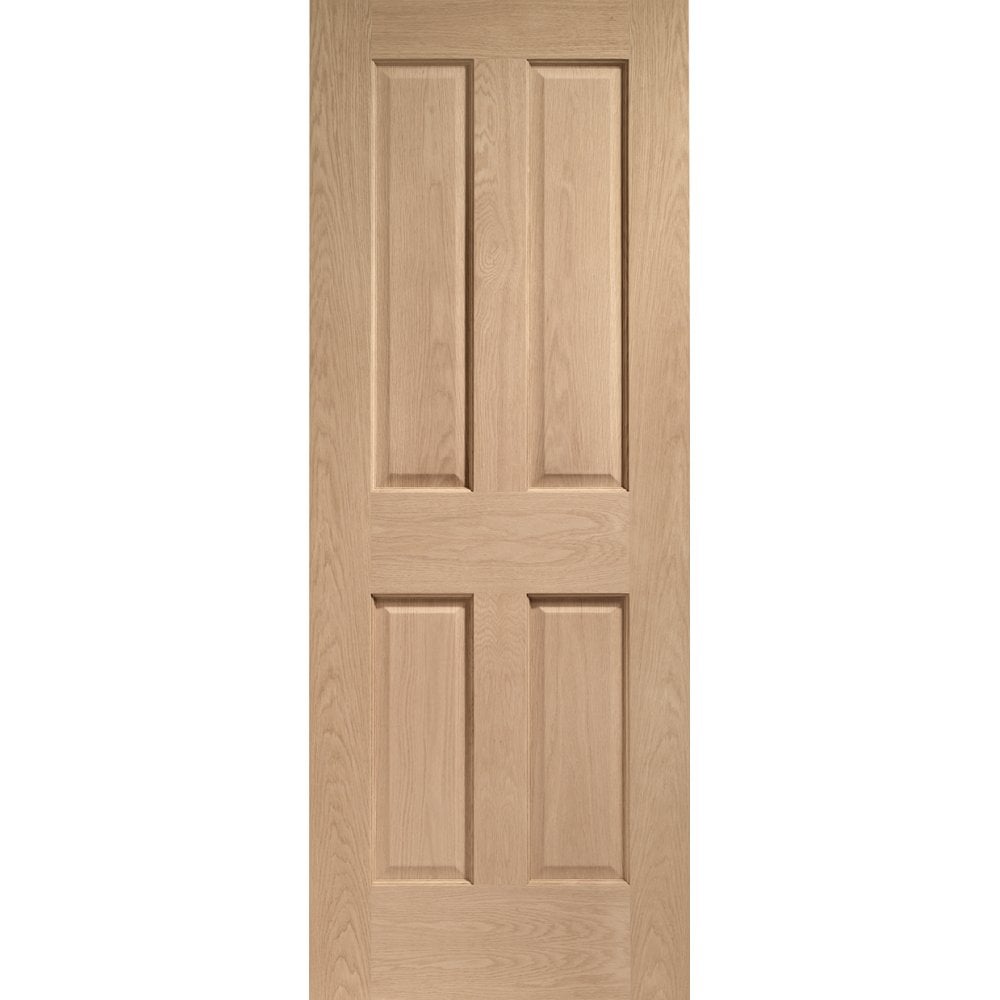 Doors2Floors Victorian 4 Panel Oak Internal Door INTOVIC